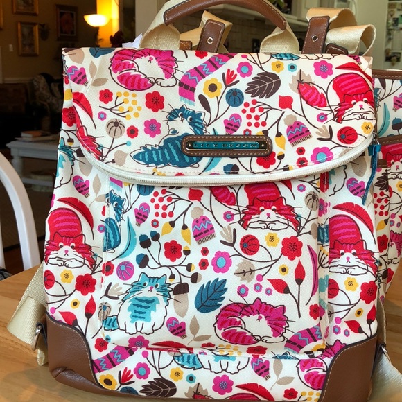 lily bloom cat backpack